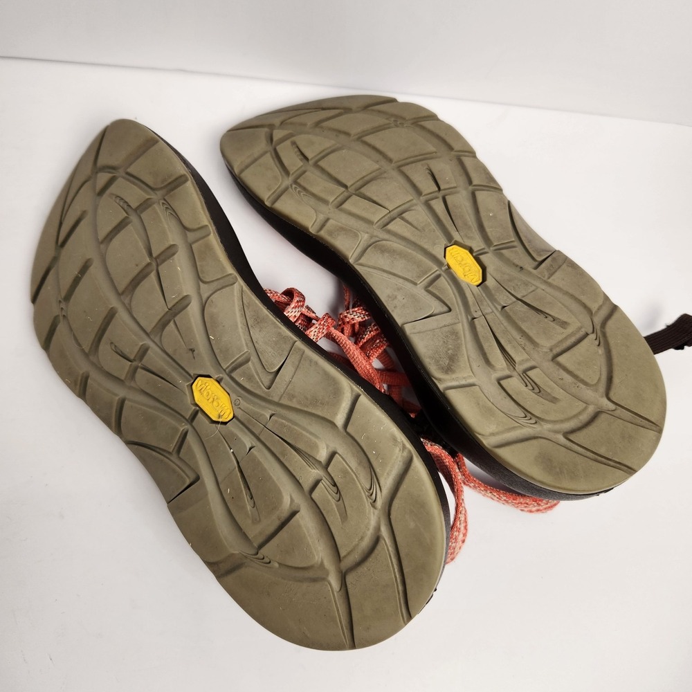 Chaco Women's Casual Sport Strappy Sandals Orange/Brown Size W6 - Picture 6 of 6